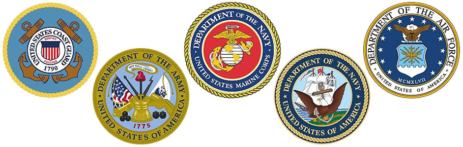 Armed Services Logos